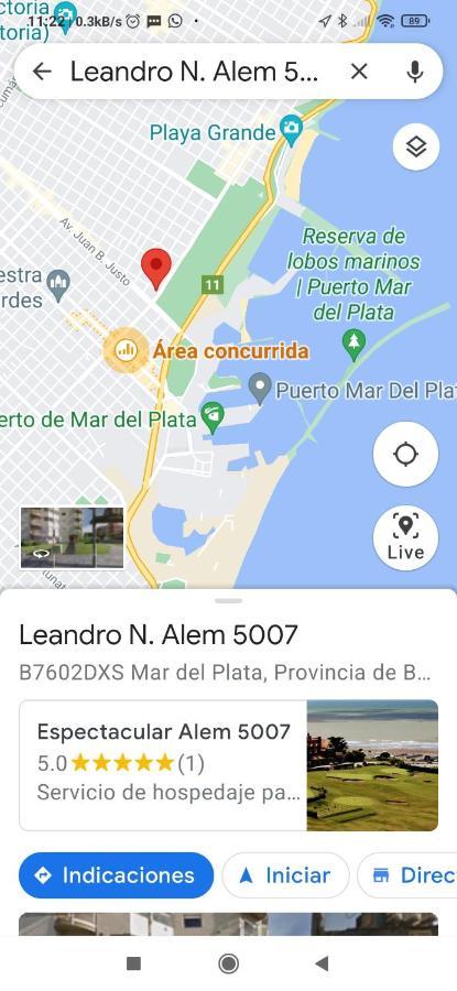 Apartamento Espectacular Alem 5007 Piso 7 Mar del Plata Exterior foto